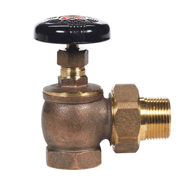 B & K B&K Mueller Brass Steam Radiator Valve 109-306 - main